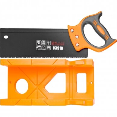 Pjūklas ir rėmelis kampams 300 mm 1 Pjūklas ir rėmelis kampams 300 mm 1