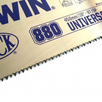 Pjūklas „IRWIN" PLUS 880TG 550 mm 8T/9P 2 Pjūklas „IRWIN" PLUS 880TG 550 mm 8T/9P 2