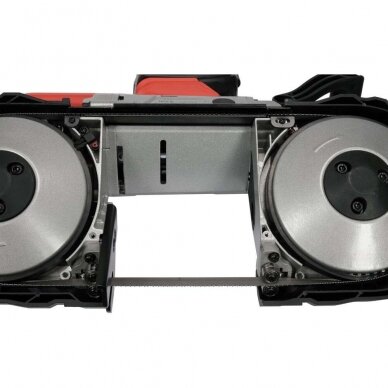 Pjūklas juostinis akumuliatorinis | be akumuliatoriaus | 18V 127 mm X 127 mm (YT-82188) 4 Pjūklas juostinis akumuliatorinis | be akumuliatoriaus | 18V 127 mm X 127 mm (YT-82188) 4