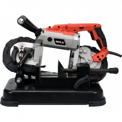 Pjūklas juostinis su nuimama bazė, 1100W, Yato YT-82185 2 Pjūklas juostinis su nuimama bazė, 1100W, Yato YT-82185 2