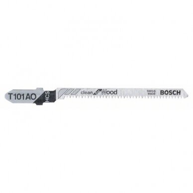 Pjūkleliai siaurapjūkliui Bosch T 101 AO, 3 vnt., 2608630559
