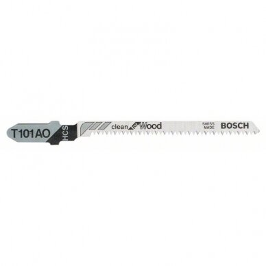 Pjūkleliai siaurapjūkliui Bosch T 101 AO, 5 vnt., 2608630031
