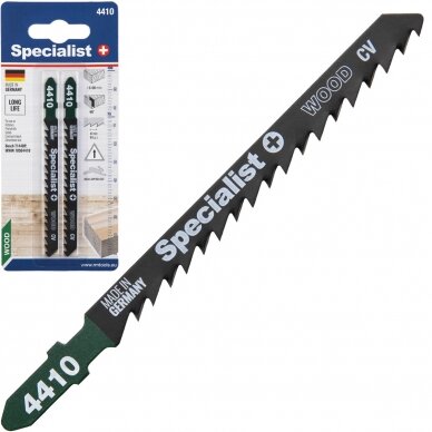 Pjūklelis 4410 (T144DP) 100 mm, 2 vnt. Pjūklelis 4410 (T144DP) 100 mm, 2 vnt.