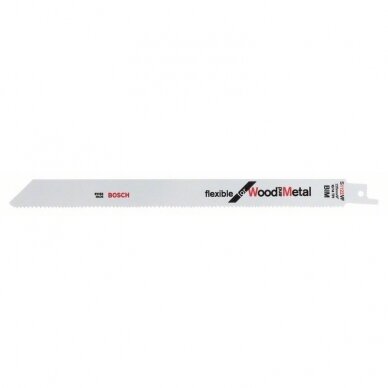 Pjūkleliai tiesiniam pjūklui Bosch S 1122 VF, 5 vnt.