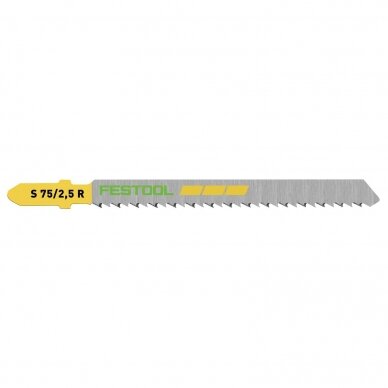 Pjūklelis siaurapjūkliui WOOD FINE CUT Festool S 75/2,5 R/5 (204259)
