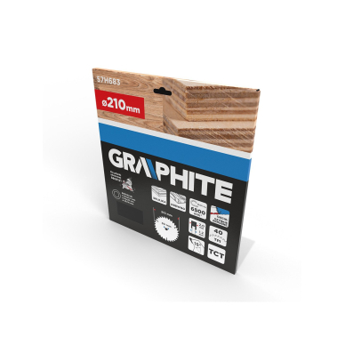 Pjūklo diskas, Widia, 210 x 30 mm, 40 dantų 1