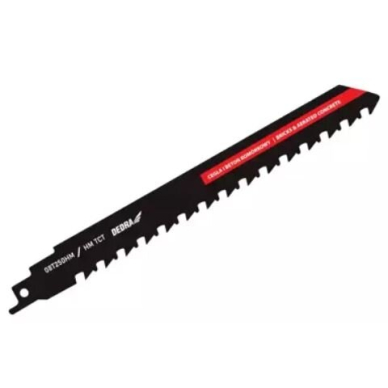 Pjūklo geležtė plytoms, betonui Dedra 08T250HM, 240 mm 1 Pjūklo geležtė plytoms, betonui Dedra 08T250HM, 240 mm 1