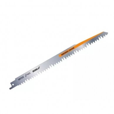 Pjūklo geležtės medienai Dedra 08T215, 240/215mm, 2 vnt. Pjūklo geležtės medienai Dedra 08T215, 240/215mm, 2 vnt.