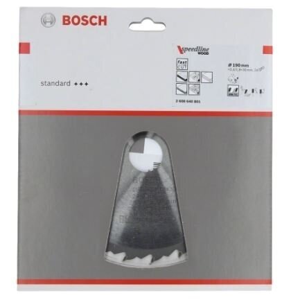 Pjovimo diskas medienai Bosch SPEEDLINE WOOD, 160x16mm, 2608640785 1 Pjovimo diskas medienai Bosch SPEEDLINE WOOD, 160x16mm, 2608640785 1