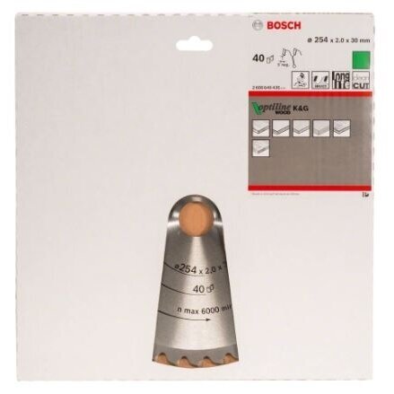Pjovimo diskas Bosch Optiline Wood, 190x30, 2608641185 1 Pjovimo diskas Bosch Optiline Wood, 190x30, 2608641185 1