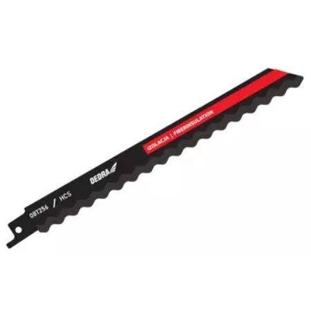 Pjūklo geležtės gumai, kartonui Dedra 08T256, 200 mm, 2 vnt. 1 Pjūklo geležtės gumai, kartonui Dedra 08T256, 200 mm, 2 vnt. 1