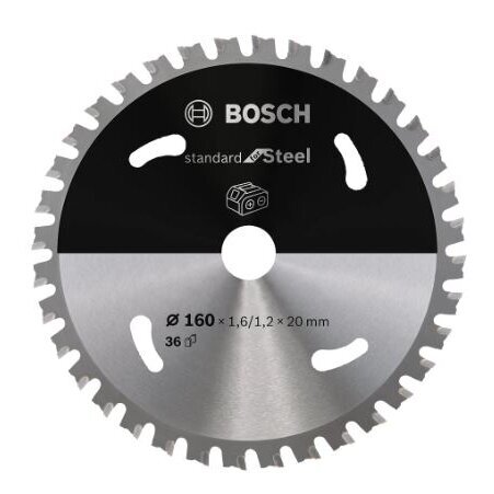 Pjovimo diskas metalui Bosch Standard for Steel, 136x20x1.6/1.2x30T, 2608837746 Pjovimo diskas metalui Bosch Standard for Steel, 136x20x1.6/1.2x30T, 2608837746