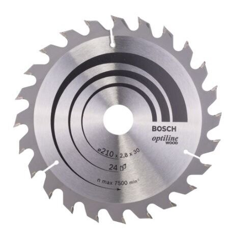 Pjovimo diskas Bosch Optiline Wood, 210x30m, 2608640621 Pjovimo diskas Bosch Optiline Wood, 210x30m, 2608640621