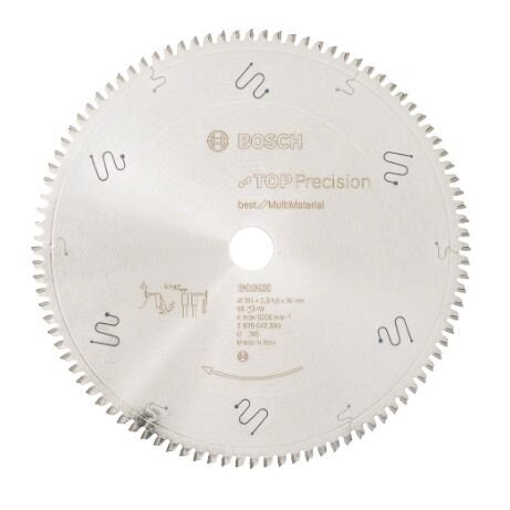 Pjovimo diskas metalui Bosch, 305x30x2,3 mm, Z96, 2608642099 Pjovimo diskas metalui Bosch, 305x30x2,3 mm, Z96, 2608642099