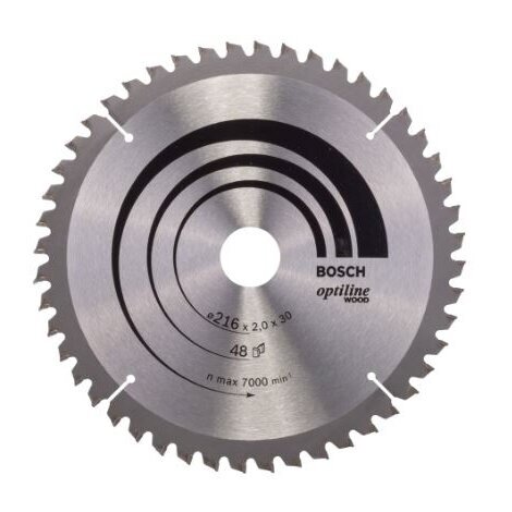 Pjovimo diskas medienai Bosch, 216x30x48, 2608640432 Pjovimo diskas medienai Bosch, 216x30x48, 2608640432