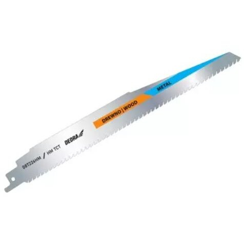 Pjūklo geležtė medienai, betonui Dedra 08T226HM, 228/200mm 1 Pjūklo geležtė medienai, betonui Dedra 08T226HM, 228/200mm 1