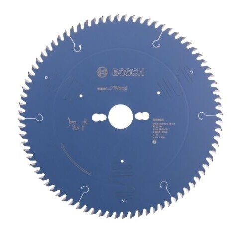Pjovimo diskas Bosch Expert for Wood, 250x30x2,5 mm, Z80, 2608642500