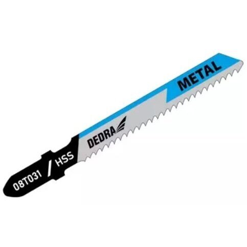 Pjūklo geležtės metalui Dedra 08T031, 77 mm, 2 vnt. 1 Pjūklo geležtės metalui Dedra 08T031, 77 mm, 2 vnt. 1