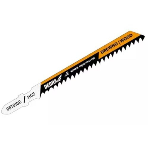 Pjūklo geležtės medienai Dedra 08T010E, 100 mm, 2 vnt. 1 Pjūklo geležtės medienai Dedra 08T010E, 100 mm, 2 vnt. 1