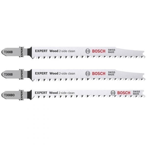 Pjūklelis siaurapjūkliui Bosch, 117 mm, 3 vnt., 2608900559