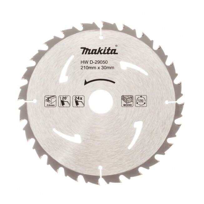Pjovimo diskas 210x30x2,0mm 24T 20° 5008MG D-29050 1 Pjovimo diskas 210x30x2,0mm 24T 20° 5008MG D-29050 1