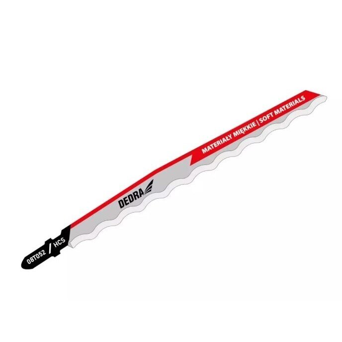 Pjūklo geležtės gumai, kartonui Dedra 08T052, 150 mm, 2 vnt. Pjūklo geležtės gumai, kartonui Dedra 08T052, 150 mm, 2 vnt.