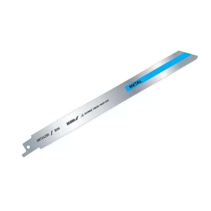 Pjūklo geležtės metalui Dedra 08T242BI, 225/205 mm, 2 vnt. Pjūklo geležtės metalui Dedra 08T242BI, 225/205 mm, 2 vnt.