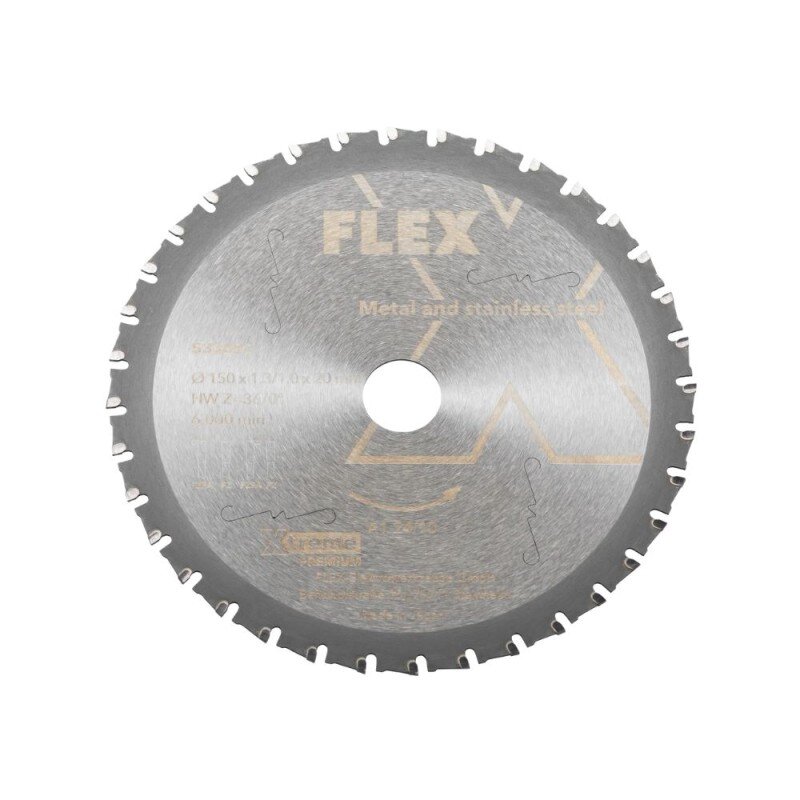 Pjovimo diskas metalui FLEX 150x1,3/1,0x20mm HW Z36 Pjovimo diskas metalui FLEX 150x1,3/1,0x20mm HW Z36