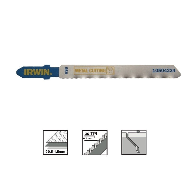 Pjūklelis metalui 92 mm „IRWIN" T118G Pjūklelis metalui 92 mm „IRWIN" T118G