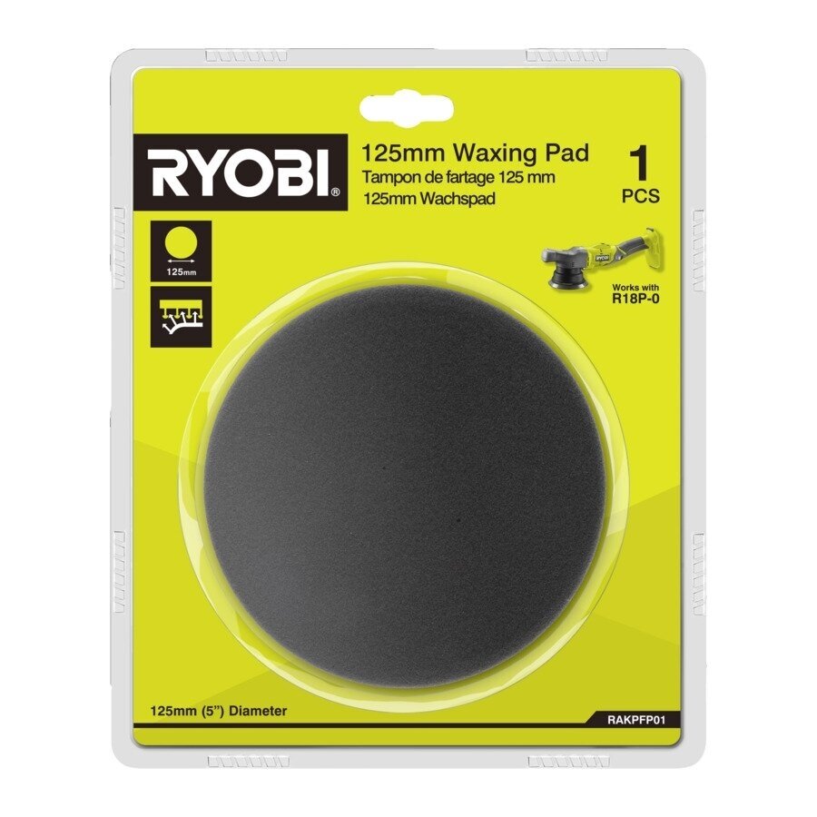 Vaškavimo, apdailos pagalvėlė Ryobi RAKPFP01, 125 mm Vaškavimo, apdailos pagalvėlė Ryobi RAKPFP01, 125 mm