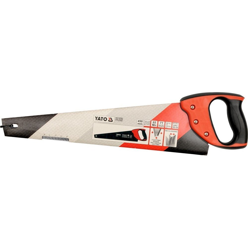 Pjūklas medžiui tefloninis | 450 mm (YT-3107) Pjūklas medžiui tefloninis | 450 mm (YT-3107)
