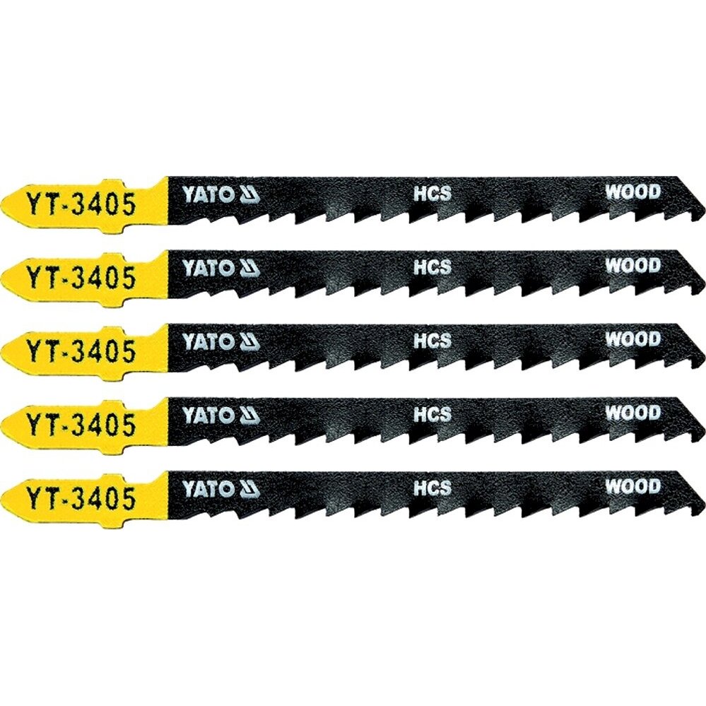 Pjūkliukas siaurapjūkliui 5vnt. 6TPI / 4mm (medis) (YT-3405)