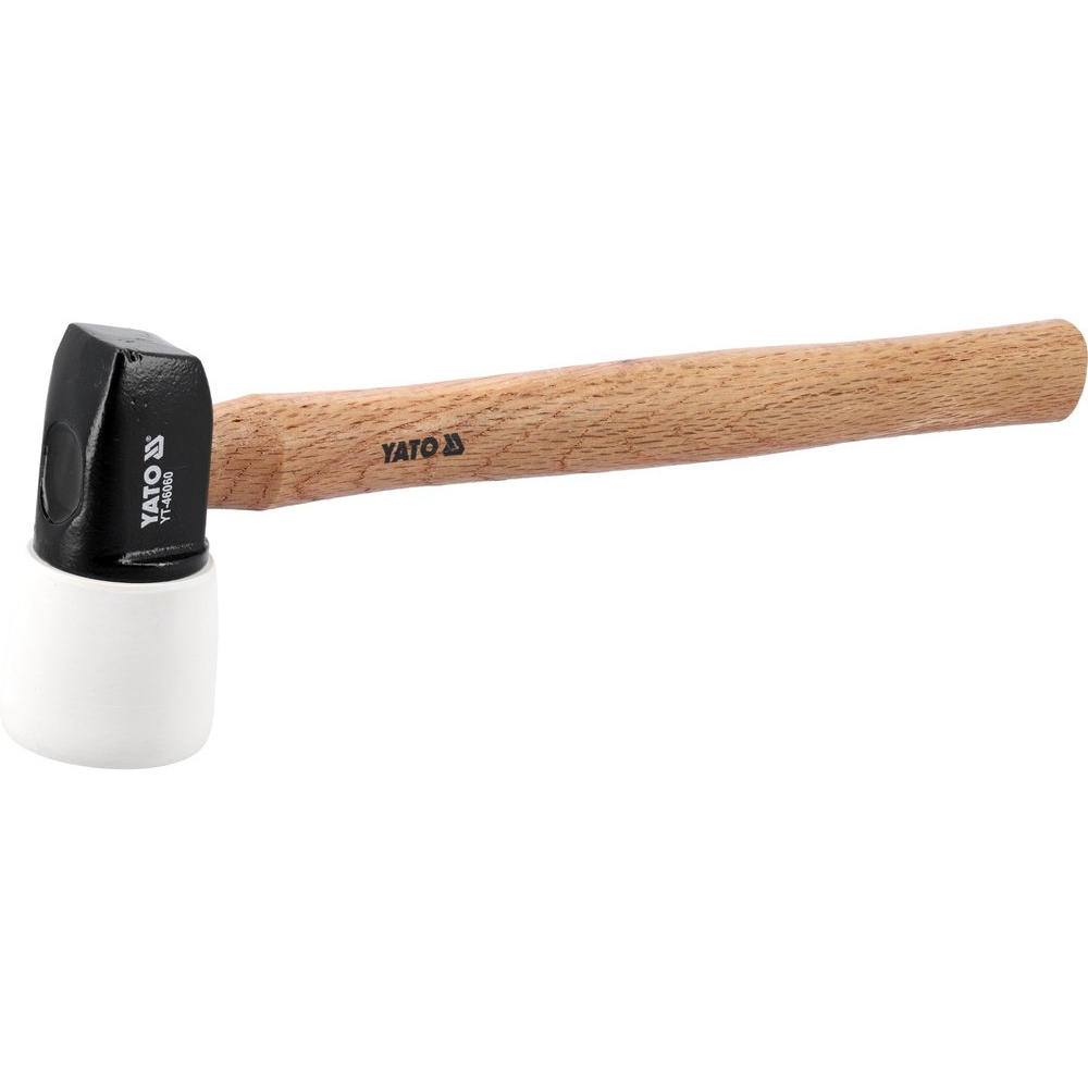 Plaktukas su gumine metaline galvute | Ø 65 mm / 1300 g (YT-46060)