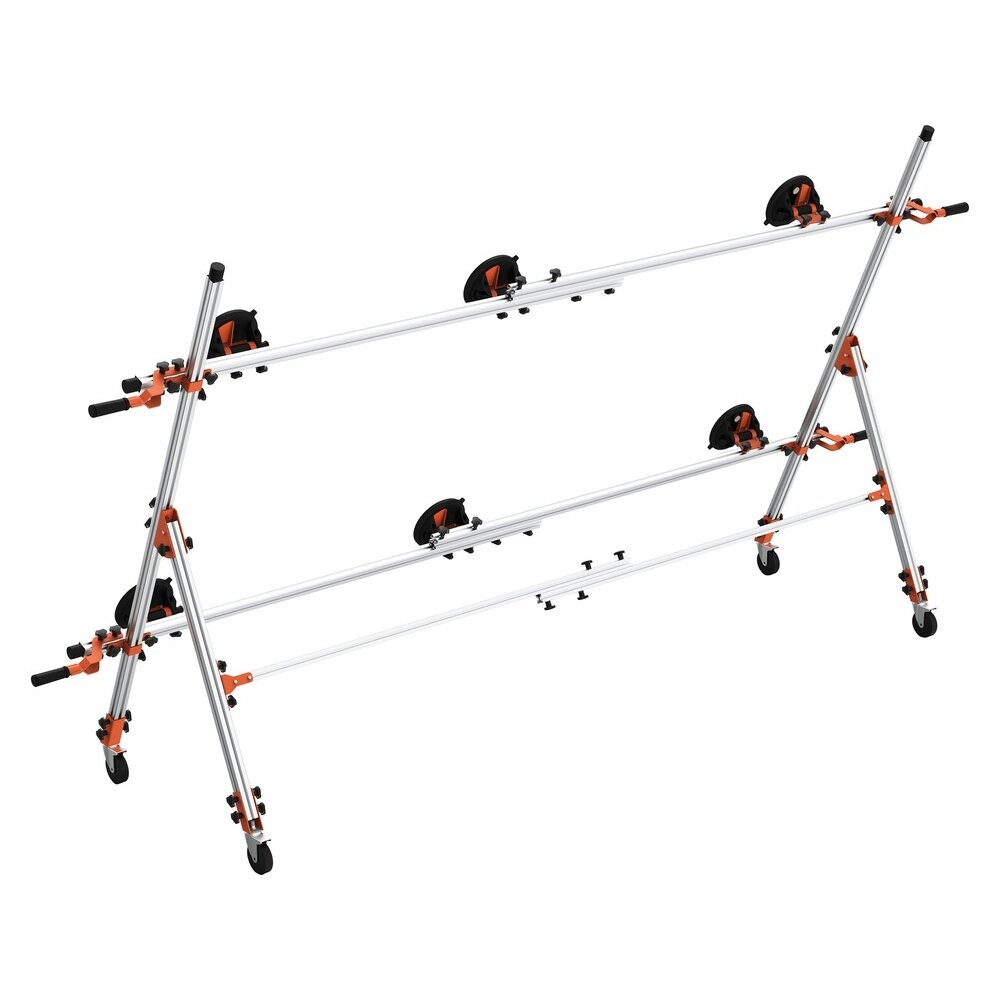 Plokščių, plytelių laikiklis | 6 siurbtukai (YT-37090)