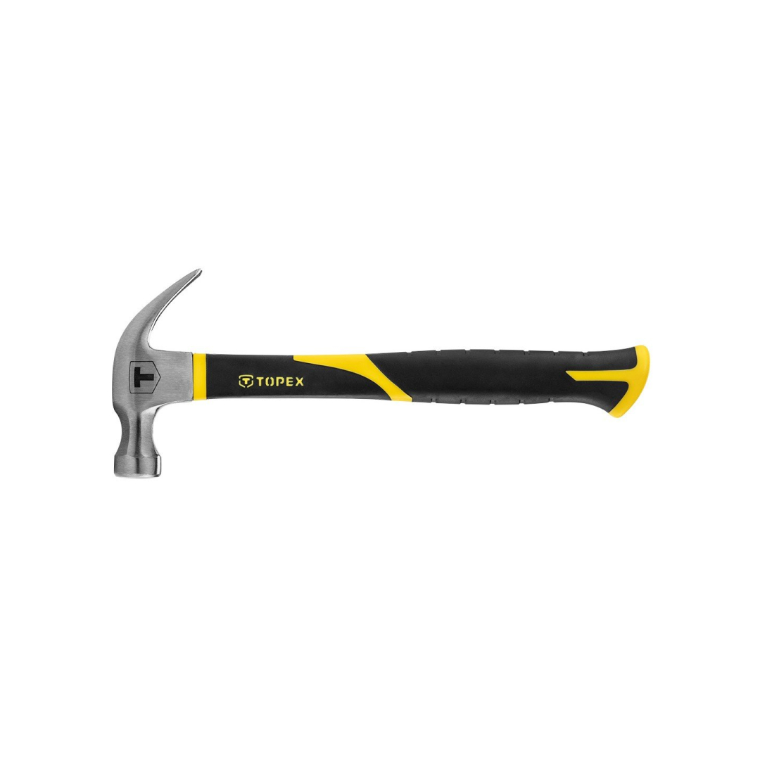 Plaktukas 450 g, stiklo pluošto rankena, gumuota Plaktukas 450 g, stiklo pluošto rankena, gumuota