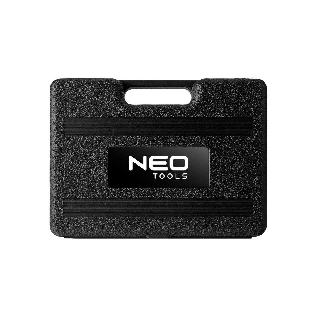 Plastikinis lituoklis NEO 50W komplektas + 200 kabių 7 Plastikinis lituoklis NEO 50W komplektas + 200 kabių 7