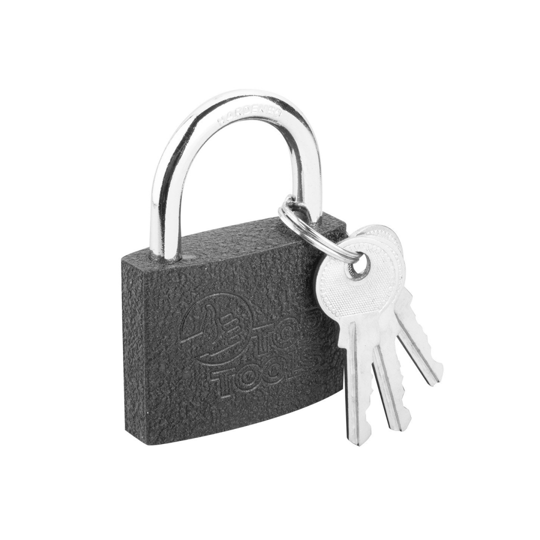 Plieninė Spyna pakabinama, 50 mm, 3 raktai