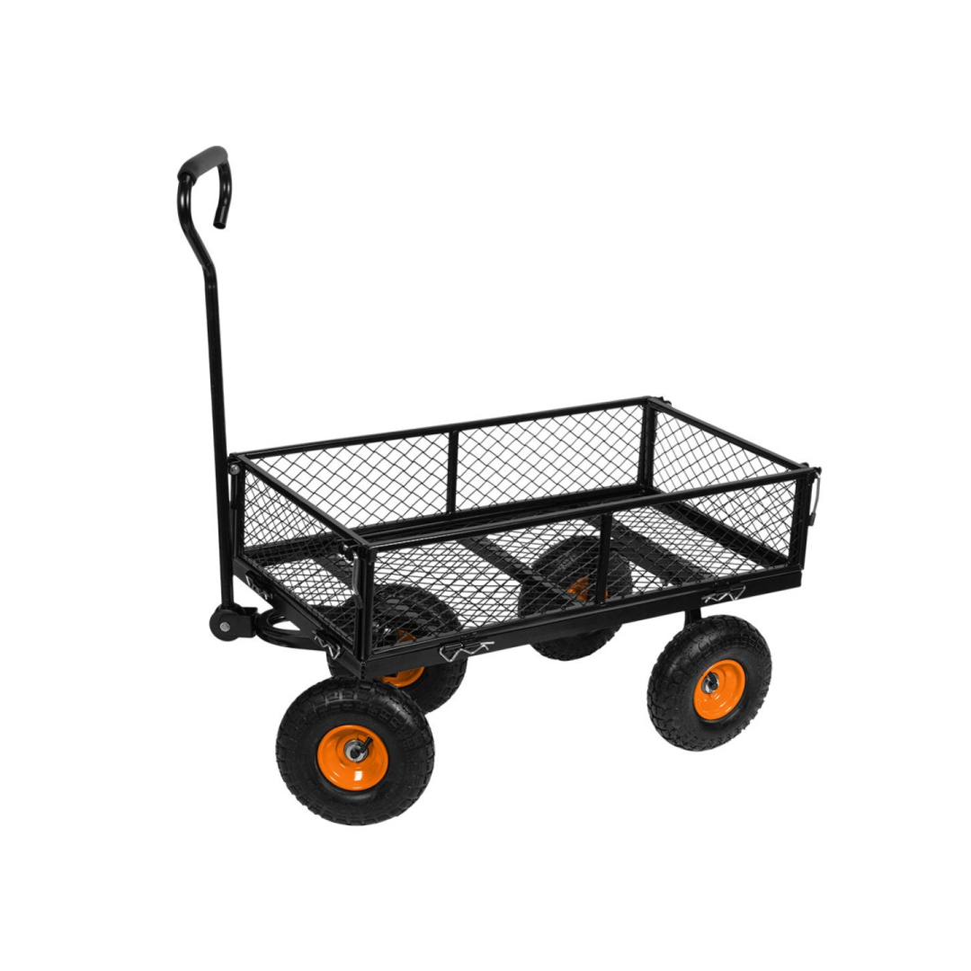 Plieninis sodo vežimėlis 300kg 7