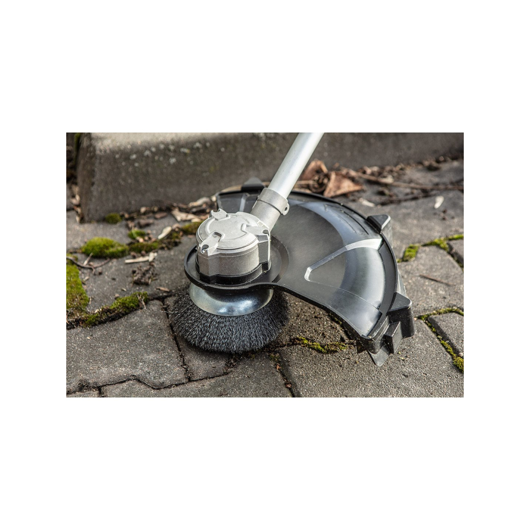 Plieninis vielinis šepetys dujiniam pjaustytuvui 150 x 25,4 mm, minkštas 2 Plieninis vielinis šepetys dujiniam pjaustytuvui 150 x 25,4 mm, minkštas 2