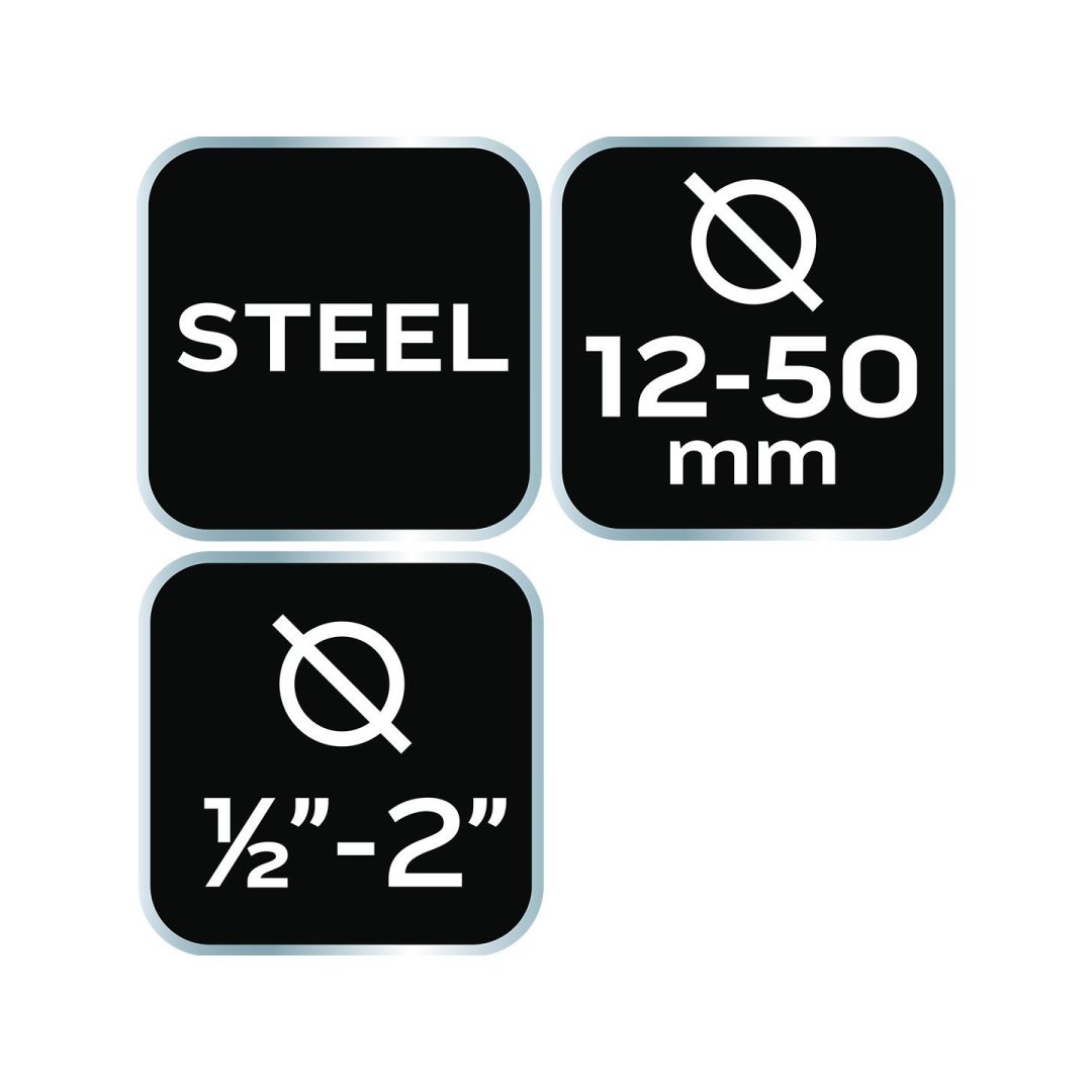 Plieninių vamzdžių pjaustytuvas 1/2"-2" 8