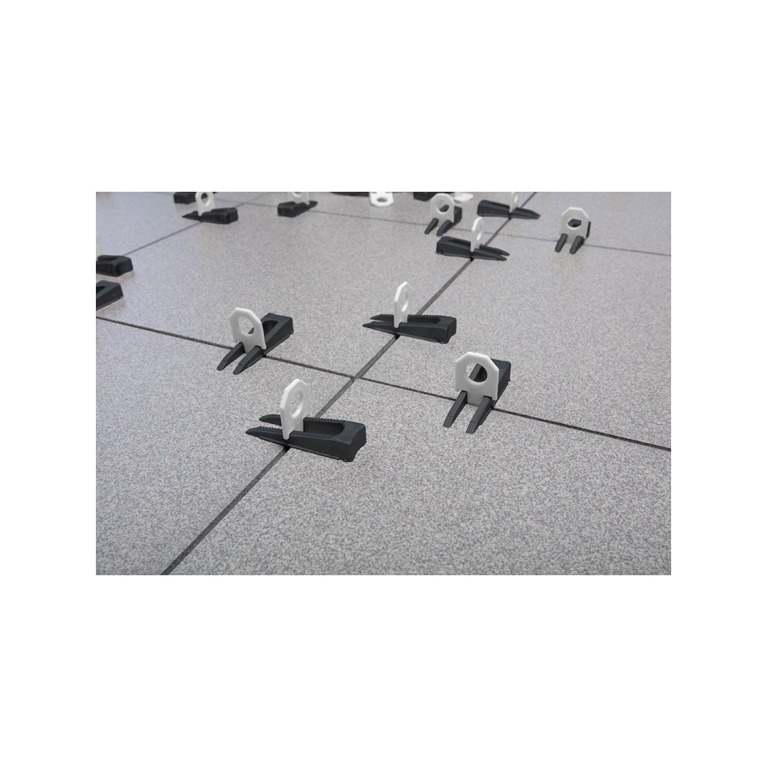 Plytelių išlyginimo sistema 100 + 200, 1mm 1 Plytelių išlyginimo sistema 100 + 200, 1mm 1