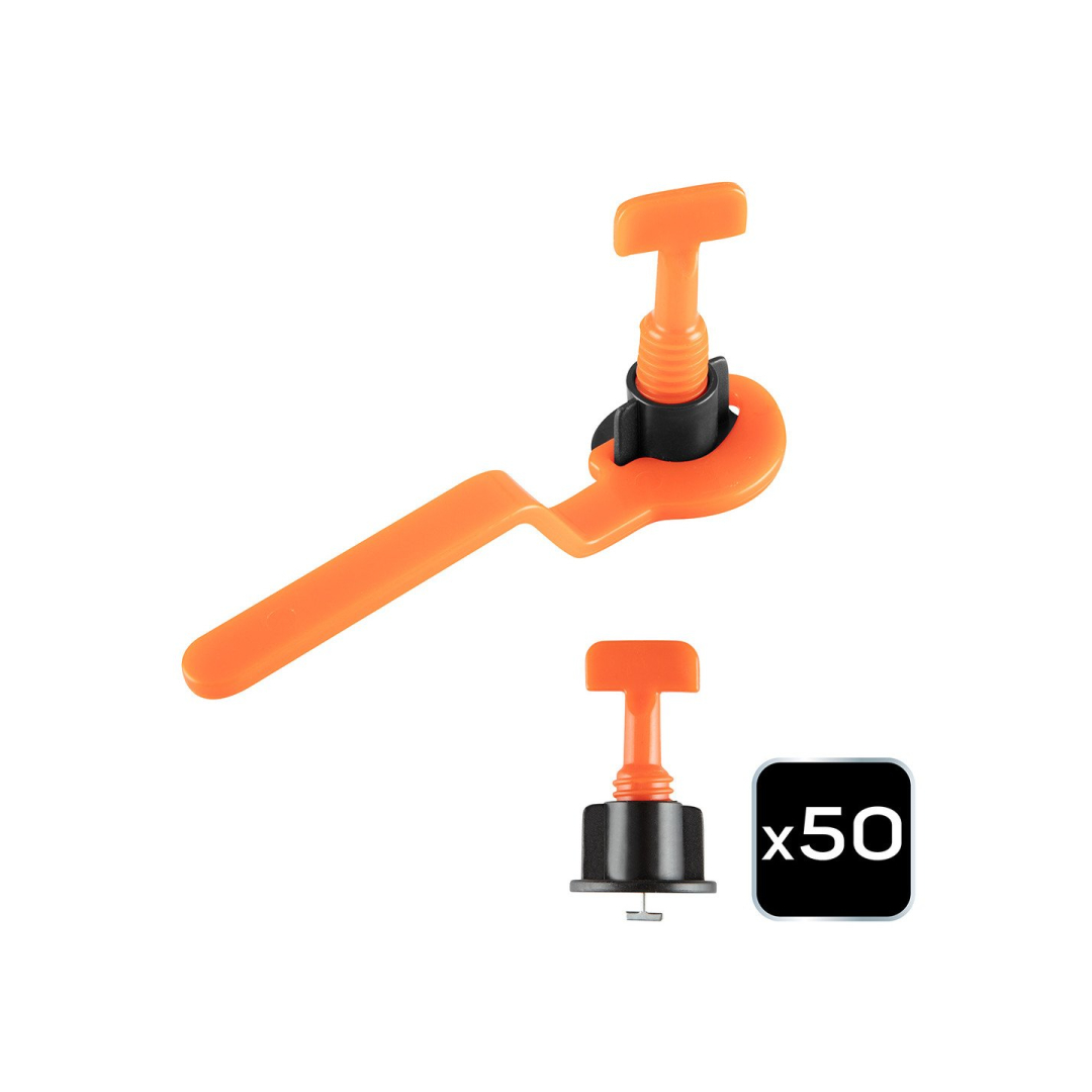 Plytelių išlyginimo sistema  50 vnt 8