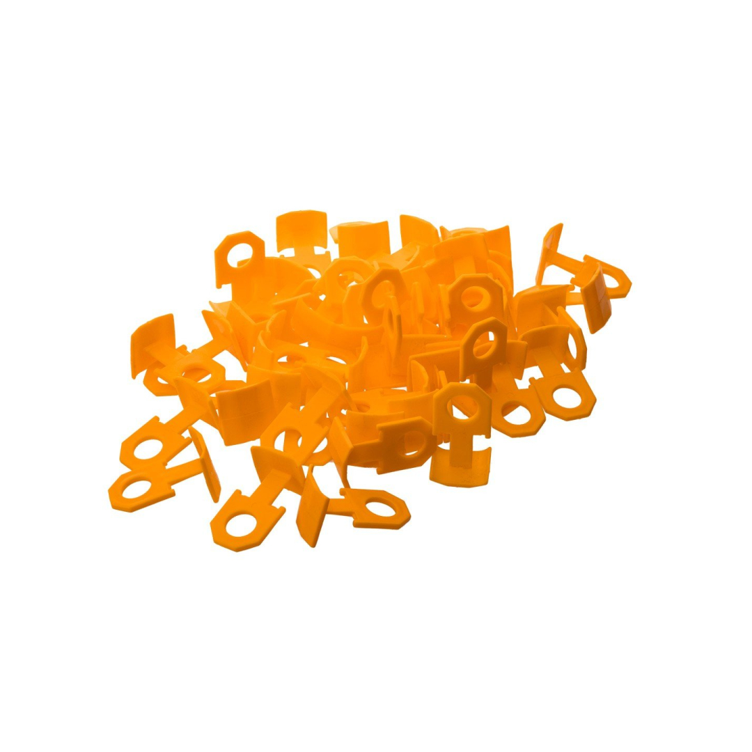 Plytelių niveliavimo spaustukai, 150 vnt, 1.5mm