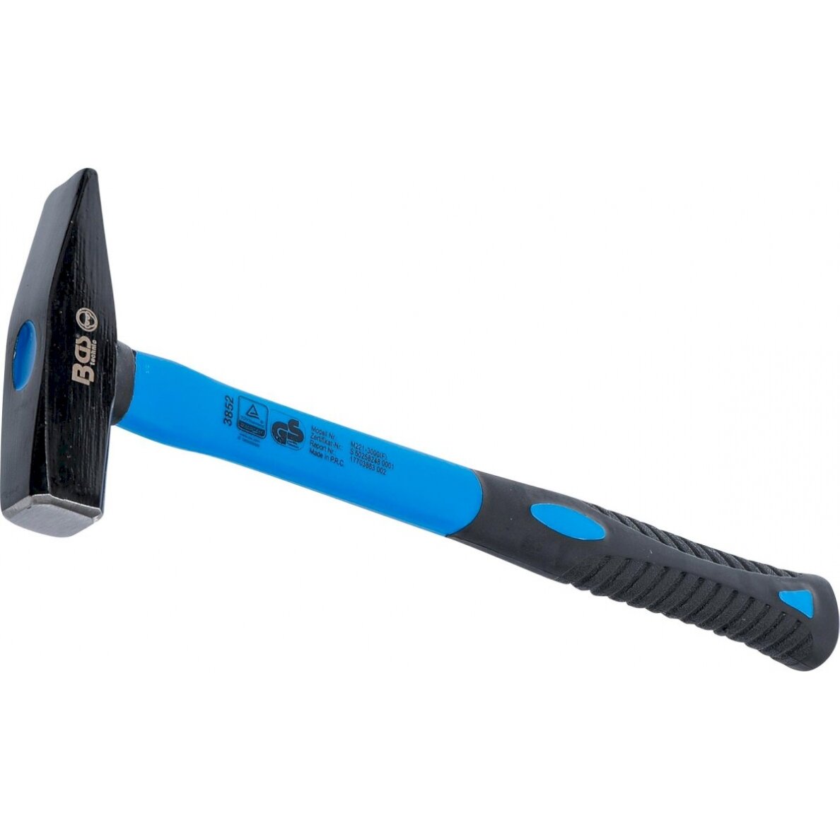 Plaktukas | stiklo pluošto rankena | DIN 1041 | 300 g (3852) Plaktukas | stiklo pluošto rankena | DIN 1041 | 300 g (3852)