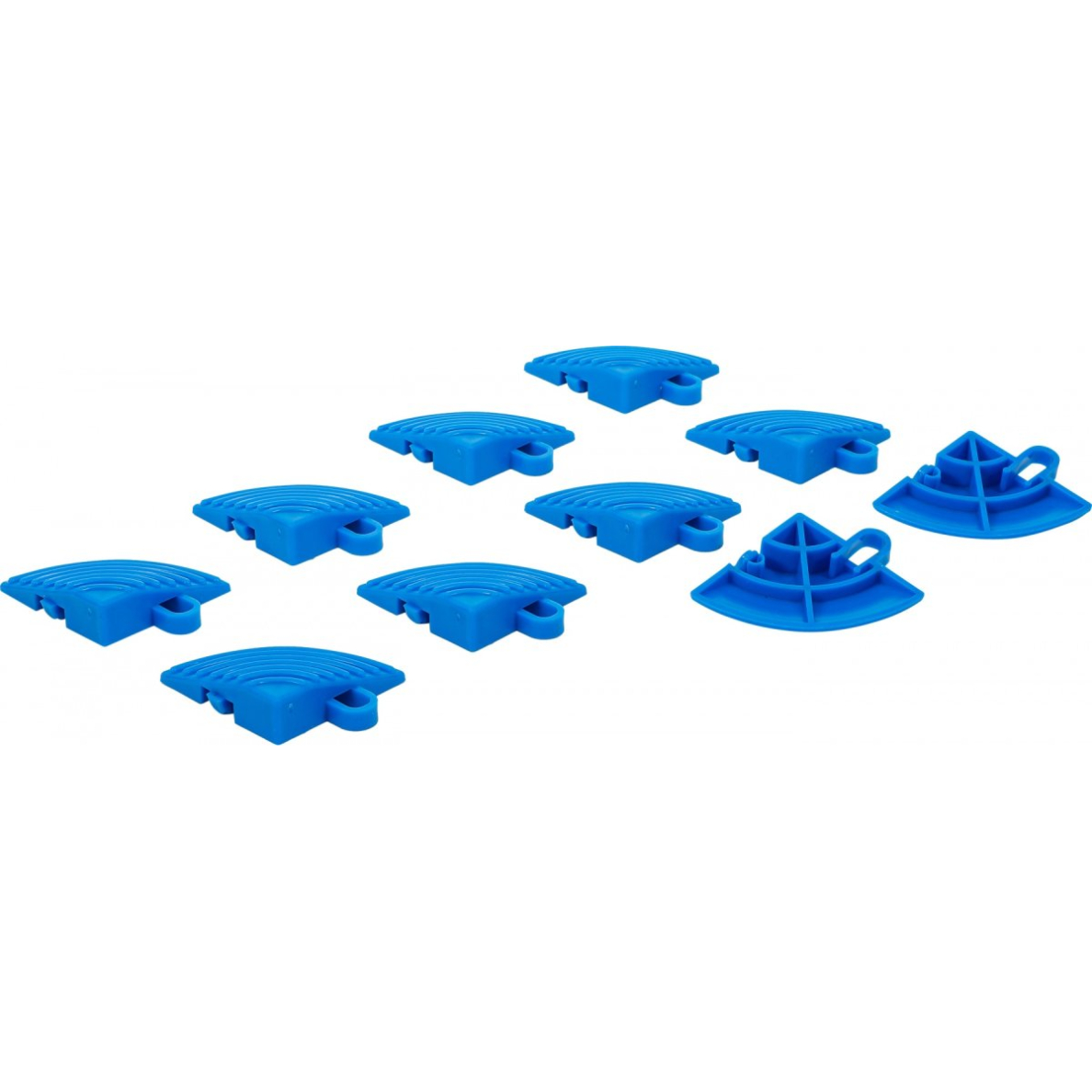 Plastikinės plytelės-kampinių elementų-komplektas | Paspaudimo sistema | 57 x 57 x 18 mm | 10 vnt. (74548) Plastikinės plytelės-kampinių elementų-komplektas | Paspaudimo sistema | 57 x 57 x 18 mm | 10 vnt. (74548)