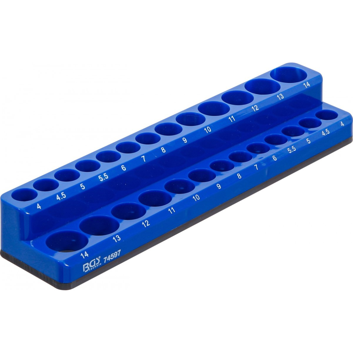 Plastikinis galvučių laikiklis | magnetinis | 6,3 mm (1/4") (74597) Plastikinis galvučių laikiklis | magnetinis | 6,3 mm (1/4") (74597)