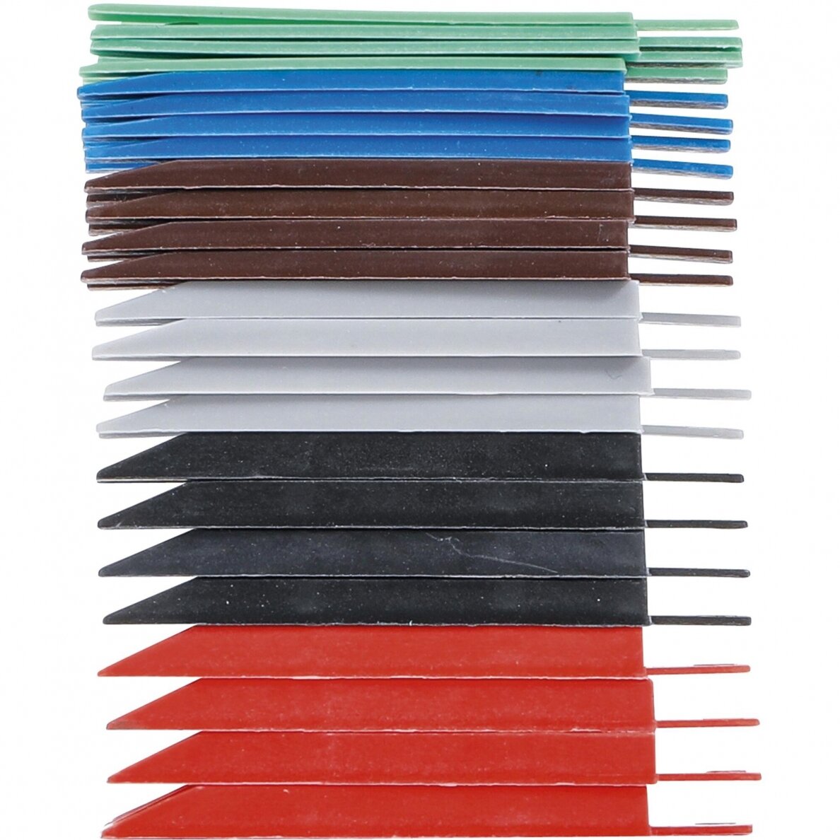 Plastikinių pleištų rinkinys | 24 vnt. (80724) 1 Plastikinių pleištų rinkinys | 24 vnt. (80724) 1