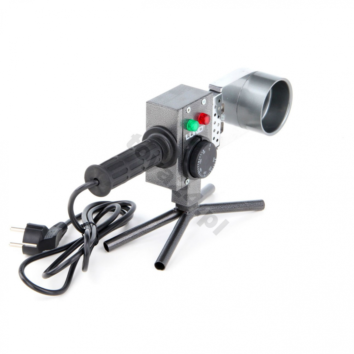 Plastikinių vamzdžių suvirinimo aparatas, 0-300C, su rinkiniu Lund 4 Plastikinių vamzdžių suvirinimo aparatas, 0-300C, su rinkiniu Lund 4