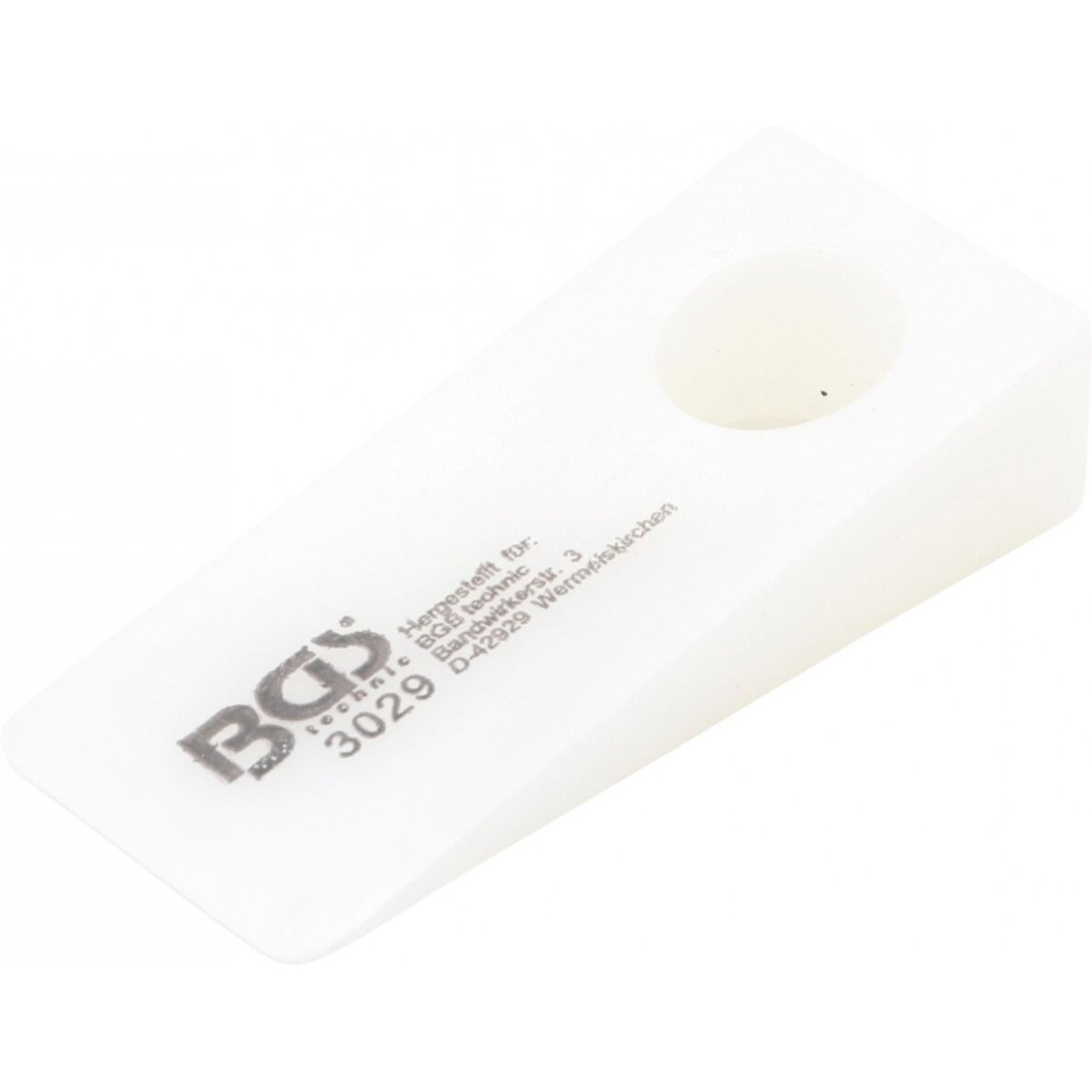 Pleištas su skylute | 100 x 45 mm (3029) Pleištas su skylute | 100 x 45 mm (3029)