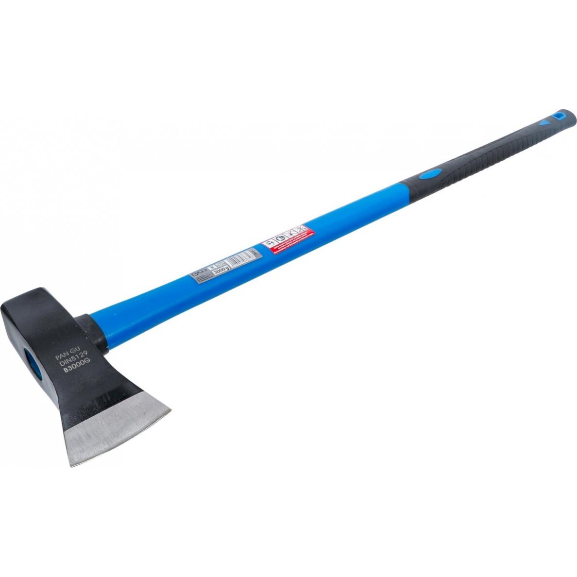 Pleištinis skaldymo kirvis su stiklo pluošto rankena | 3000 g (3834)